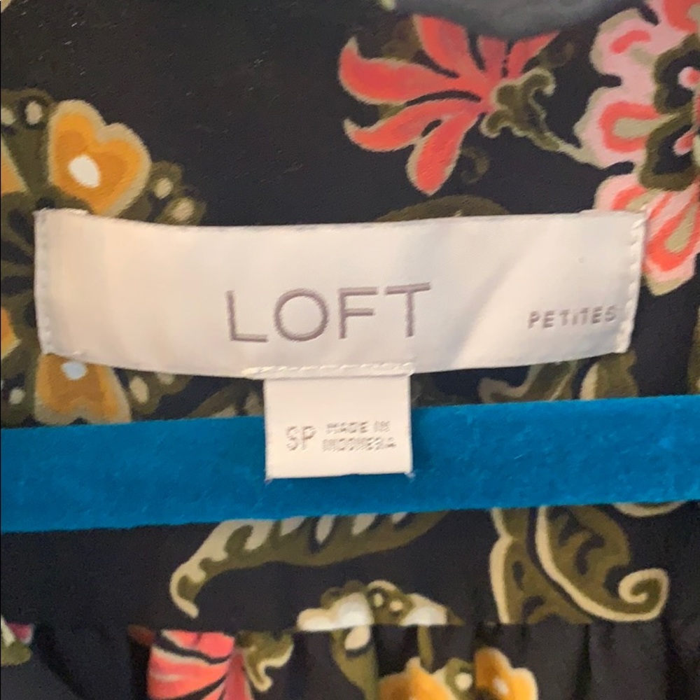 Loft floral long sleeve shirt - Picture 2 of 4